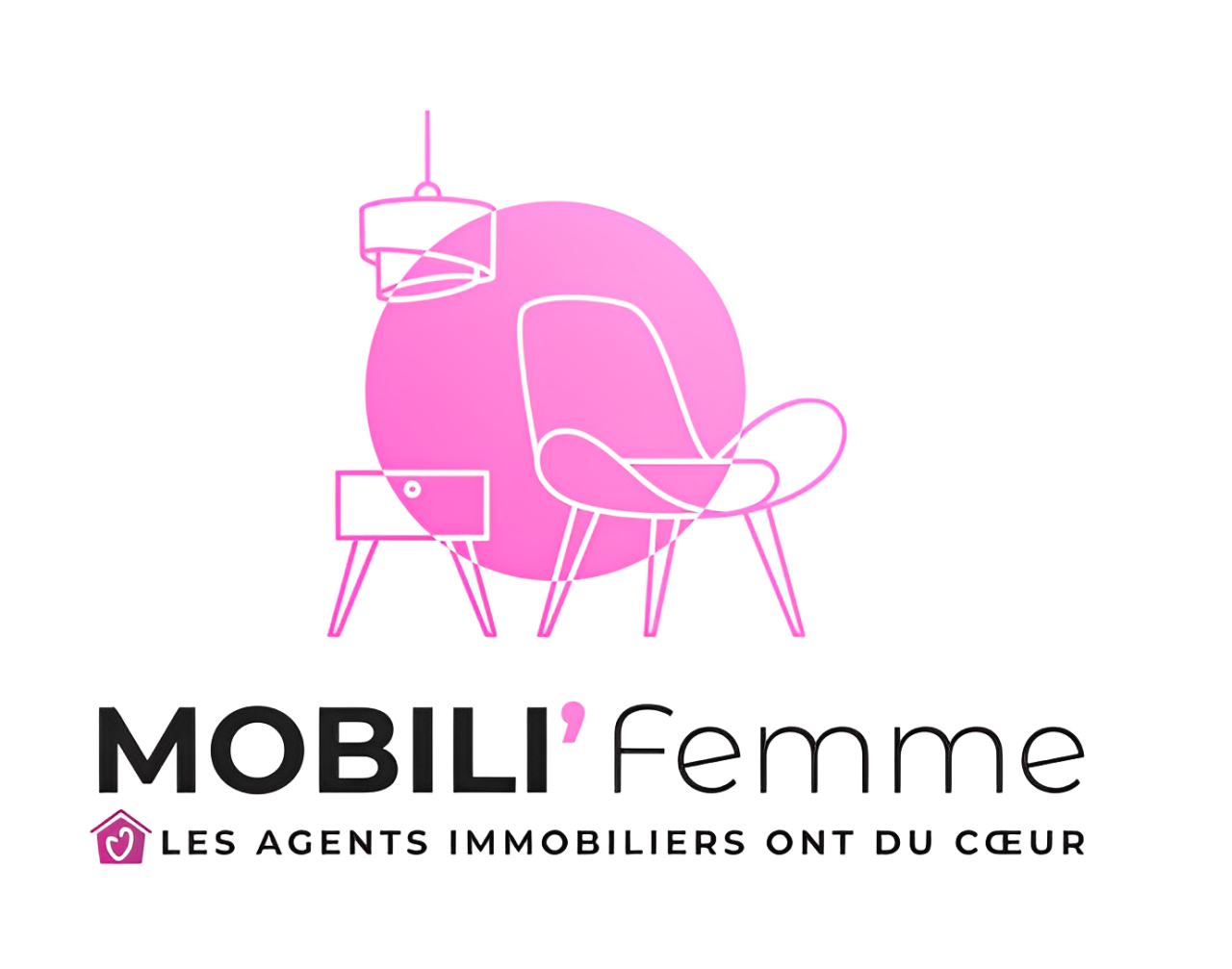 Logo projet mobili femme
